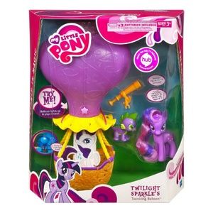RARE Hasbro My Little Pony TWILIGHT SPARKLES TWINKLING BALLOON -Spike the Dragon